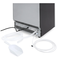 Machine à Glaçons Professionnelle et Domestique Automatique 60kg, Fabricant de Cubes et Blocs de Glace pour Vente Commerciale Alimentaire et Boissons