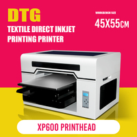 Imprimante DTG A3 pour l'impression directe sur vêtements, machine d'impression de t-shirts, imprimante DTG pour la production de sweats à capuche, de t-shirts et de vêtements personnalisés