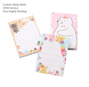 Universal Prometida Qualidade estilo Europeu Transparente Block notes Presente do Estudante 3x3 Polegadas Pegajoso Nota Pad Bonito Estacionária - Product Image 1