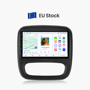 Autoradio sans fil Junsun 9 pouces avec Carplay pour Renault Trafic/Opel Vivaro 2015-2019, Bluetooth, GPS, lecteur multimédia - Product Image 1