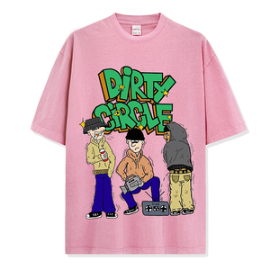 Vestiti caldi <span class=keywords><strong>Online</strong></span> T-Shirt da <span class=keywords><strong>uomo</strong></span> a manica corta in cotone Streetwear stampa Dtg T-Shirt grafica girocollo - Product Image 4