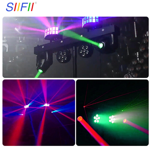Sistema de iluminación de discoteca LED profesional todo en uno para fiestas y bares RGBW Follow Spot DJ Lights con soporte de trípode - Product Image 5