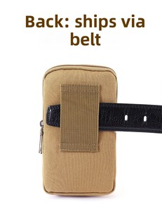 Riñonera Táctica Molle para Hombre, Bolsa Pequeña para Cinturón, Funda para Teléfono, Paquete Multifuncional y Tarjetero - Product Image 6