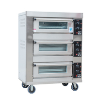Four combiné commercial robuste à vapeur de convection électrique alimentée au gaz pour moteur de noyau de nouvelle condition de restaurant de boulangerie