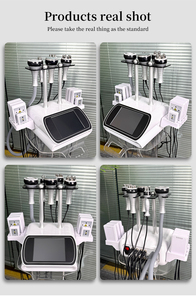 Portable 40k Vacuum R&amp;F Facial Skin Tightening and Rejuvenation Body <strong>Lipocavitation</strong> <strong>Machine</strong> 6 in 1 - Product Image 2