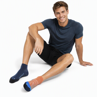 Chaussettes de sport respirantes personnalisées avec soutien de la voûte plantaire et compression pour hommes et femmes, idéales pour l'entraînement, la course à pied et le cyclisme