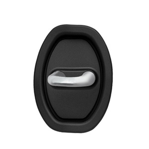 Couverture de protection en silicone pour serrures de porte de voiture, coussin silencieux et amortissant, universel et épaissi - Product Image 5