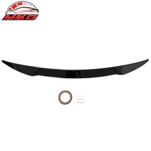 Convient pour Kia K5 2021-2024, aileron de coffre arrière style V, noir brillant - Product Image 5