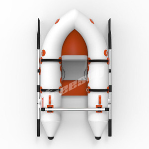 Bateau pneumatique de haute qualité FREESUN CE en PVC <span class=keywords><strong>ou</strong></span> Hypalon, bateau à fond plat, bateau à rames, bateau semi-<span class=keywords><strong>rigide</strong></span> sportif. - Product Image 2