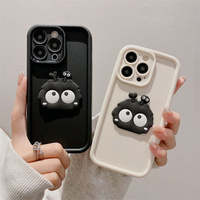 Coques de téléphone portable 3D personnalisées au design cool et mignon de dessins animés pour iPhone 17 Air 16 15 Plus Pro Max 14 13 12 11 X – Housse de protection arrière