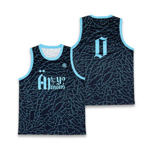 Ensemble de maillots de basket-ball personnalisés Conception à séchage rapide Uniforme de basket-ball d'équipe bon marché par sublimation - Product Image 2