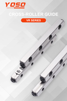 Rail de guidage à rouleaux croisés compact en acier inoxydable série VR VR1 pour instrument optique VR 1-20/VR 1-30/VR1-40
