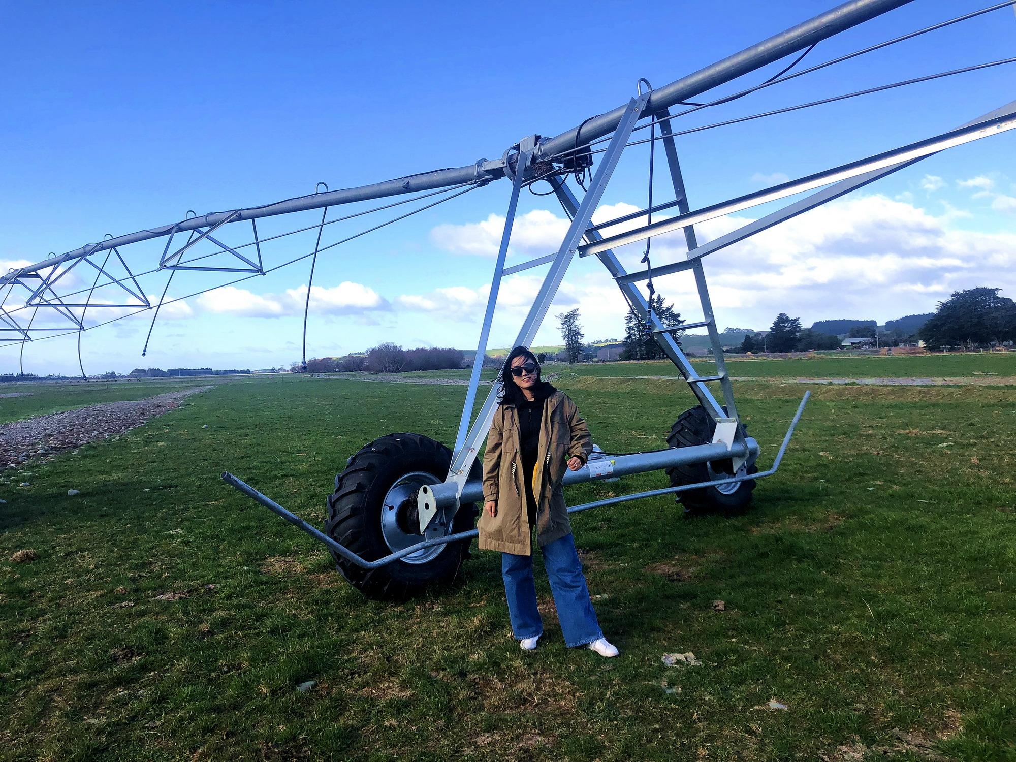 Mobile Irrigation System Rain Gun / 75300tx Hose Reel Irrigation