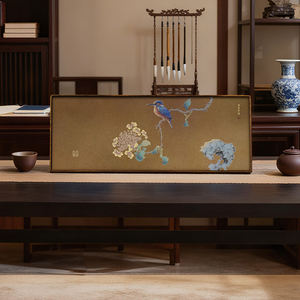 Qionghua Cuiniao Nouvelle décoration de bureau chinoise, décoration de bureau, salon de thé, art zen, ouverture pour déménagement professionnel, objets décoratifs - Product Image 4