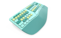 Clavier et souris sans fil complets Combo PC personnalisé Clavier et souris ergonomiques