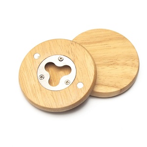 Oneway Custom Logo Beer Bottle Opener Wholesale Wooden Blank Bottle Opener for Promotional & Business <b>Gifts</b> - Product Image 1