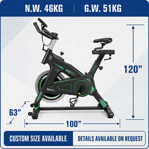 Bicicleta de Ejercicio Profesional con Apariencia Elegante, Bicicleta de Ciclismo Indoor para Moldear el Cuerpo en Verano - Product Image 5