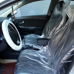 HSG Factory Superior Quality Product with Low Price Car Disposable Plastic Seat Cover High Performance seat cover