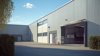 Entrepôts, Garages, Hangars, Ateliers et Bureaux Préfabriqués Modernes en Acier Léger Personnalisés à Prix Abordable – Garantie 2 Ans