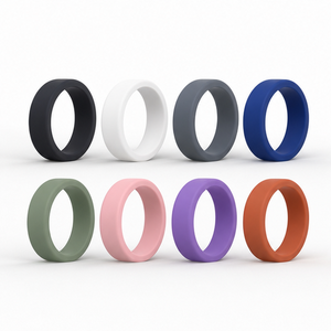 Cubiertas de Silicona para Anillo Oura, Paquete de 8, Protector Compacto con Repuestos, Fácil de Llevar, Lavable y Reutilizable - Product Image 1