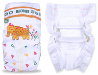 Vente en gros Échantillon gratuit OEM de haute qualité Vente à chaud Couches pour bébés privées Vente en gros Couches en tissu non tissé à faible coût