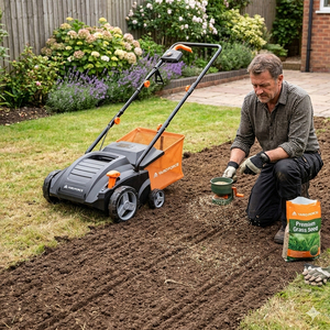 <span class=keywords><strong>Scarificateur</strong></span> électrique Yard Force <span class=keywords><strong>1500W</strong></span>, largeur de travail 32 cm, commande 4 positions, système de collecte 30L, plastique haute efficacité - Product Image 6