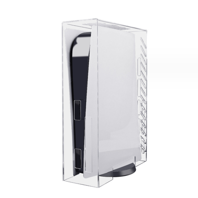 Acrylic Dust-proof Protective Case for PS5 Game Console Displaced Box Dust Cover Protector