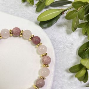 Pulsera de Piedra Natural con Cuentas de Vidrio Coloridas, Vitalidad y Fuerza de Vida, Fabricante Verificado, Opción de Envío Seguro - Product Image 5