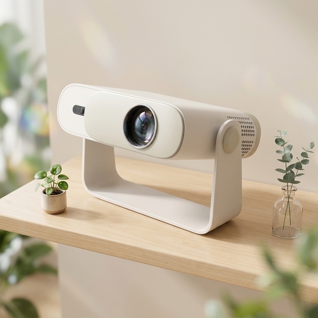 B12 LCD Projector with WiFi Bluetooth Portable Movie Projector 220 Lumen Electronic Focus Smart Projector Compatible with PS5