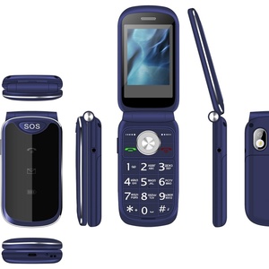 Venta Directa de Teléfono Móvil Flip 2G de 2.4 Pulgadas M3 con Función SOS, Teclado Grande, Fácil de Usar para Personas Mayores - Product Image 4