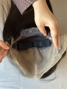 Perruque frontale en dentelle HD russe, perruque en cheveux humains bruts européens pour la <span class=keywords><strong>natation</strong></span> avec des nœuds blanchis - Product Image 5