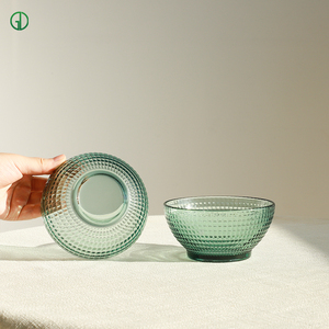 Set di Ciotole in Vetro Borosilicato Personalizzate con Logo Inciso al Laser, Stoviglie in Vetro per Cucina - Product Image 4