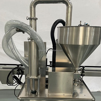 Machines de remplissage automatiques de liquides à haute viscosité pour pots de crème cosmétique, sauces, onguents, pâtes, peintures et confitures - Offre Spéciale