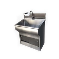 Salle d'opération Lavabo à main Lavabo à commande alimentaire/Acier inoxydable Capteur Lavabo à main Lavabo à récurer