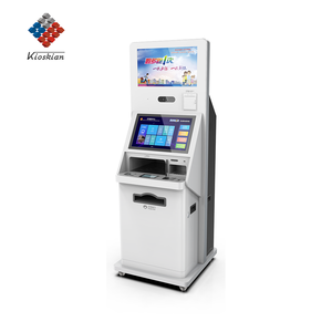 21.5英寸一体式数字政府大厅自助服务终端，用于打印、扫描和安全身份验证。 - Product Image 1