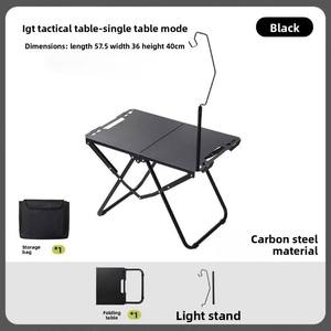 Portable Folding Camping Dining <b>Table</b> Lightweight <b>Aluminum</b> Frame Modern Design Outdoor Picnic BBQ Garden <b>Table</b> - Product Image 5