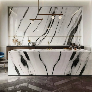 Revêtements de sol et murs en marbre blanc poli et imperméable pour villas et hôtels modernes, usage intérieur - Product Image 4