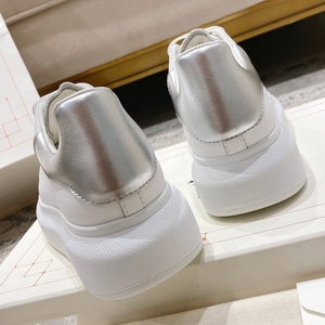 Zapatos de Cuero Casuales de Moda Unisex de Alta Calidad, Nueva Llegada, Zapatillas Blancas Transpirables para Exteriores, Zapatos Cómodos para Caminar - Product Image 3