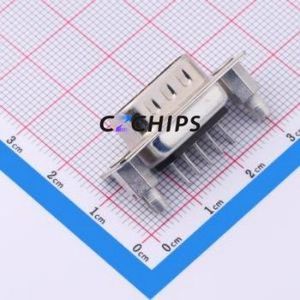 2301826-1 D-Sub/VGA Connector Through hole Component (THT) Connector Male 9P Through Hole 2 - Product Image 2