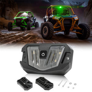 Plafonnier <span class=keywords><strong>de</strong></span> toit intérieur pour voiture 12V Intérieur Blanc Vert Led Dome Light avec interrupteur pour Utv Golf Cart Truck Bed - Product Image 1