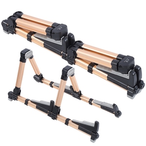 Supporto per Chitarra Doppio Verticale da Pavimento Pieghevole per Ukulele Basso <span class=keywords><strong>Strumento</strong></span> <span class=keywords><strong>Musicale</strong></span> Universale - Product Image 3