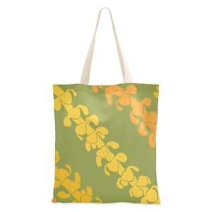 Ohia Lehua Custom Hawaiian New Design Totes Puakenikeni Large Capacity Women Totes Shopping <b>Handbags</b> - Product Image 1