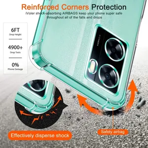 Coque de téléphone portable transparente en TPU de 1,5 mm pour <span class=keywords><strong>iPhone</strong></span> 14 15 16 17 Air Pro Max – Vente en gros - Product Image 4