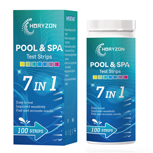 Bandelettes de <span class=keywords><strong>test</strong></span> HORYZON 7-en-1 pour piscine, spa, bain à remous : <span class=keywords><strong>test</strong></span> de l'eau (pH, chlore, alcalinité, CYA, dureté) - Product Image 6