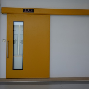 <span class=keywords><strong>Porte</strong></span> électrique à ouverture latérale, utilisation hospitalière, moderne, en acier inoxydable, coupe-vent, finition de qualité - Product Image 6