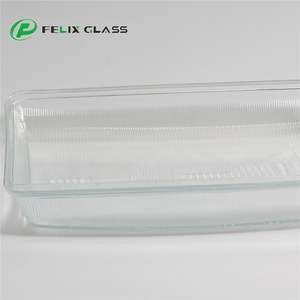 Cubiertas de Faros Delanteros de Vidrio Fundido para Automóviles de Larga Duración, Lentes AGV con Fuente de Luz Fluorescente Prensada - Product Image 3