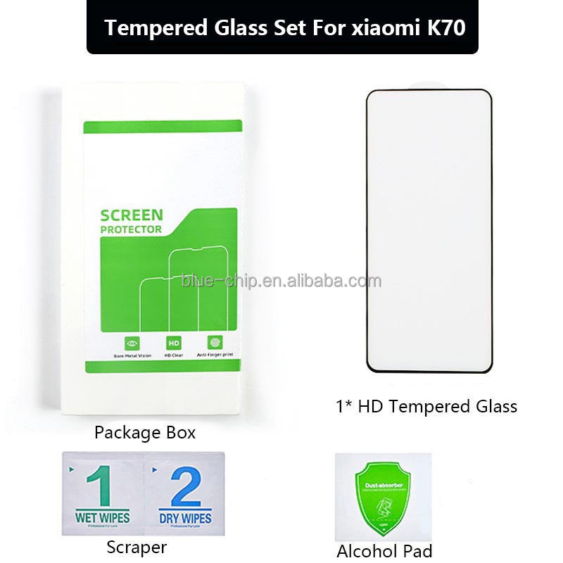 Transparent HD Film Set For xiami K70