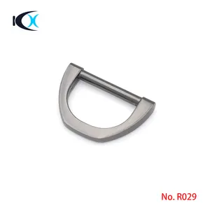 Custom 25mm metal d ring voor tas riem