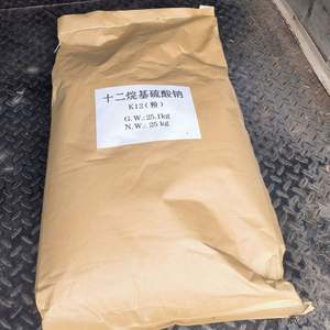 Agente tensioactivo aniónico lauril sulfato de sodio/sulfato de sodio dodecilo SDS K12 SLS polvo Cas 151-21-3 - Product Image 5