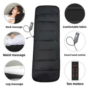 Coussin de <span class=keywords><strong>massage</strong></span> <span class=keywords><strong>Shiatsu</strong></span> 4D, <span class=keywords><strong>massage</strong></span> par vibration du corps entier, avec chaleur thérapeutique, mousse à mémoire de forme, masseur pour le <span class=keywords><strong>dos</strong></span>, le cou et les <span class=keywords><strong>épaules</strong></span>, <span class=keywords><strong>siège</strong></span> de chaise - Product Image 2